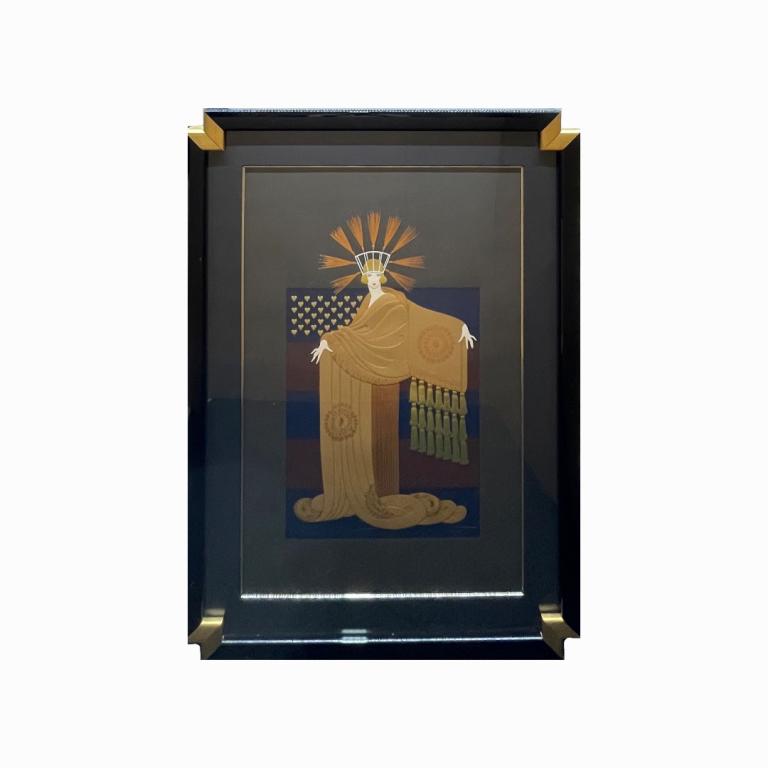 Erte "Tassel Gown" Limited Edition Serigraph (1 of 4)