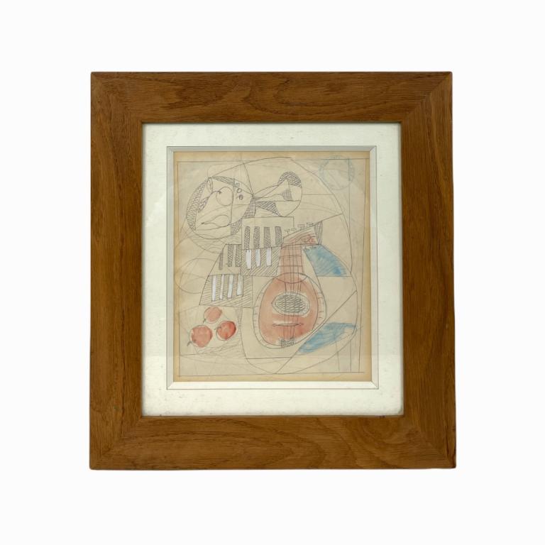 Artist Unknown Gouche Study Still Life (1 of 3)