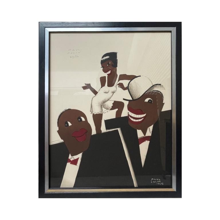 Paul Colin (French 1892-1985) "La Revue Negre" (1 of 4)