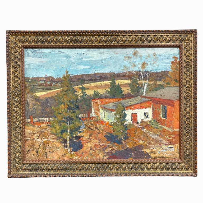 Marat Shanin (RUSSIA b1928) Oil Painting On Board (1 of 4)