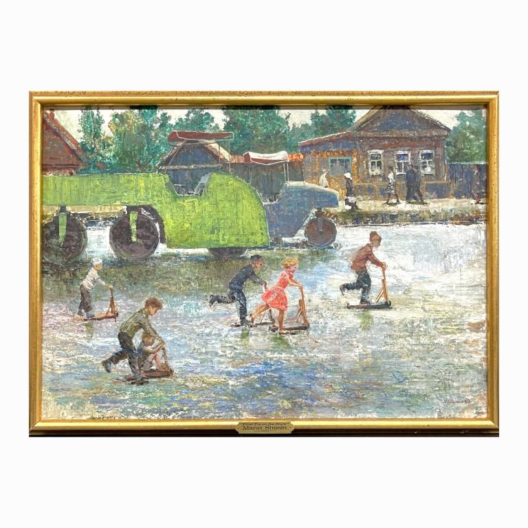 Marat Shanin (RUSSIA b1928) Oil Painting On Board (1 of 6)