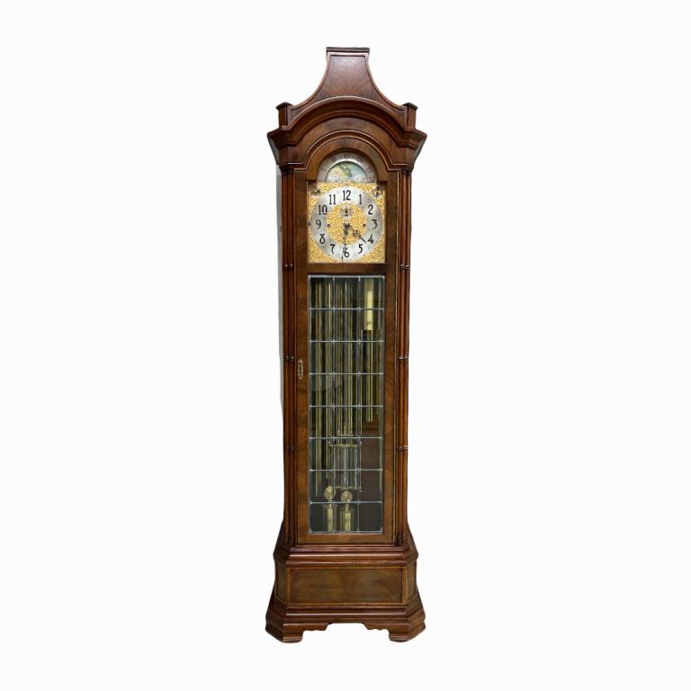 Herschede American Walnut Grandfather Clock (1 of 5)
