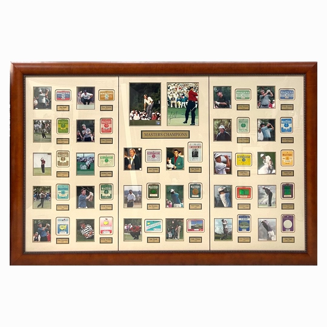 Golf "Masters Champions" Photo & Badge Colllage (1 of 5)