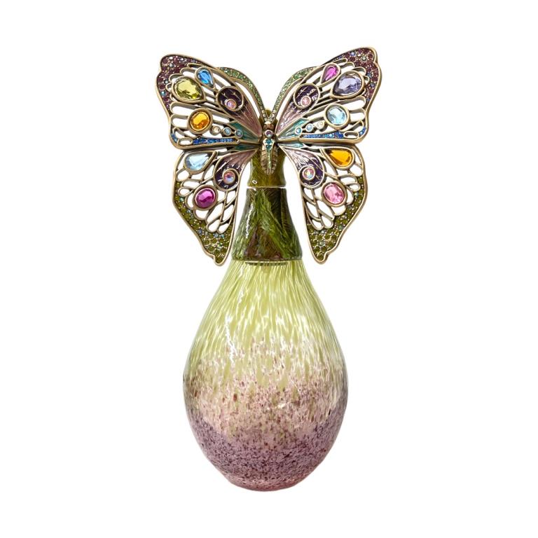 Jay Strongwater Butterfly Swarovski Scent Bottle (1 of 4)