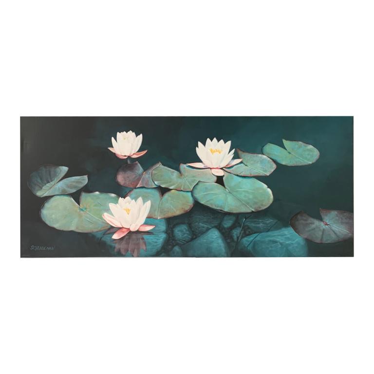 Carl Schlademan (USA 20th) Still Life Oil/Canvas (1 of 3)