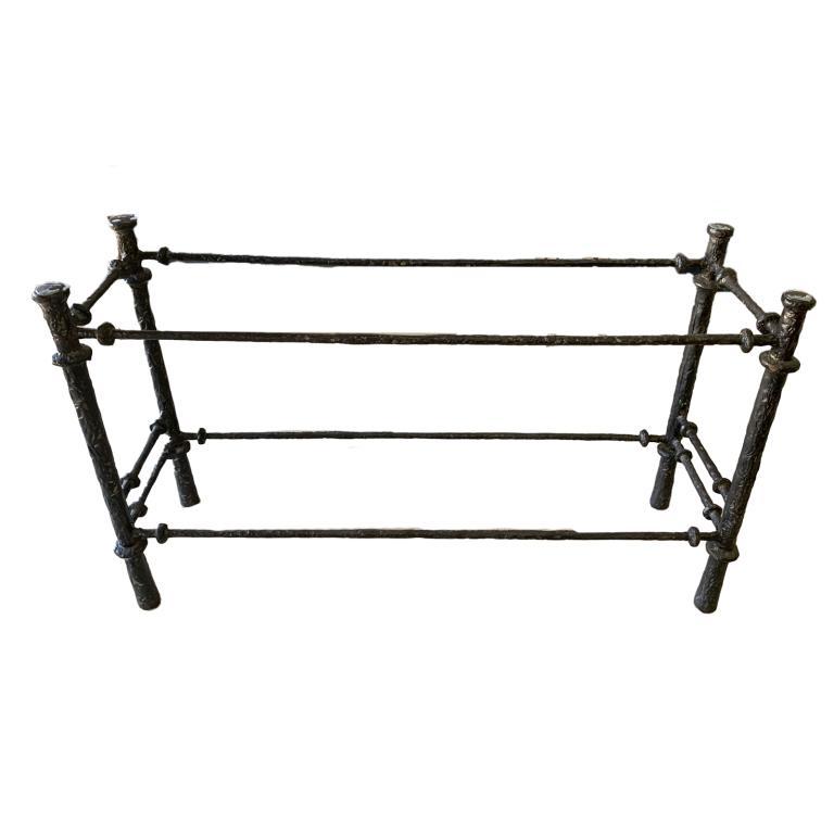 After Diego Giacometti Bronze Console Table (1 of 1)