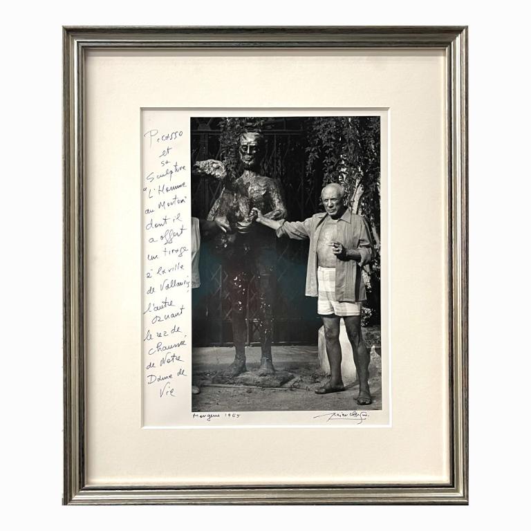Lucien Clergue Picasso "Morgins" 1965 Signed Photo (1 of 5)