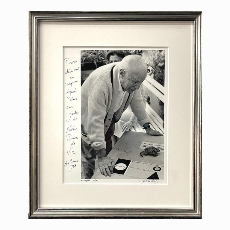 Lucien Clergue Picasso "Morgins" 1968 Signed Photo (1 of 5)