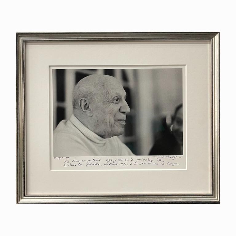 Lucien Clergue Picasso "Morgins" 1971 Signed Photo (1 of 4)