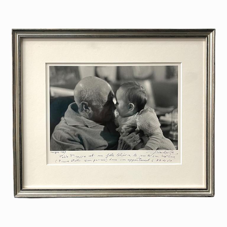 Lucien Clergue Picasso "Morgins" 1967 Signed Photo (1 of 4)