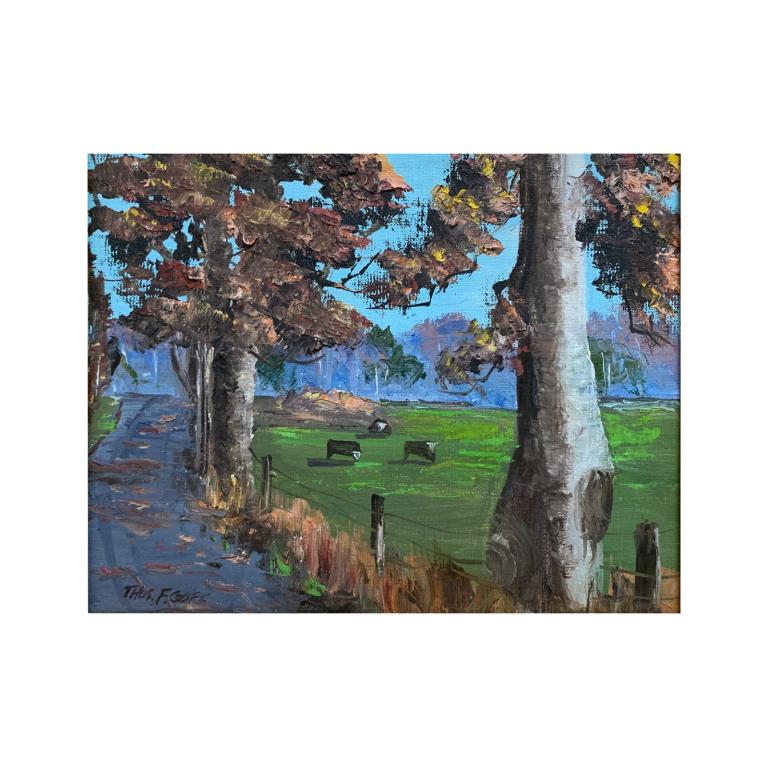 Thomas Fisk Goff (USA 1980-1984) Landscape Oil (1 of 4)