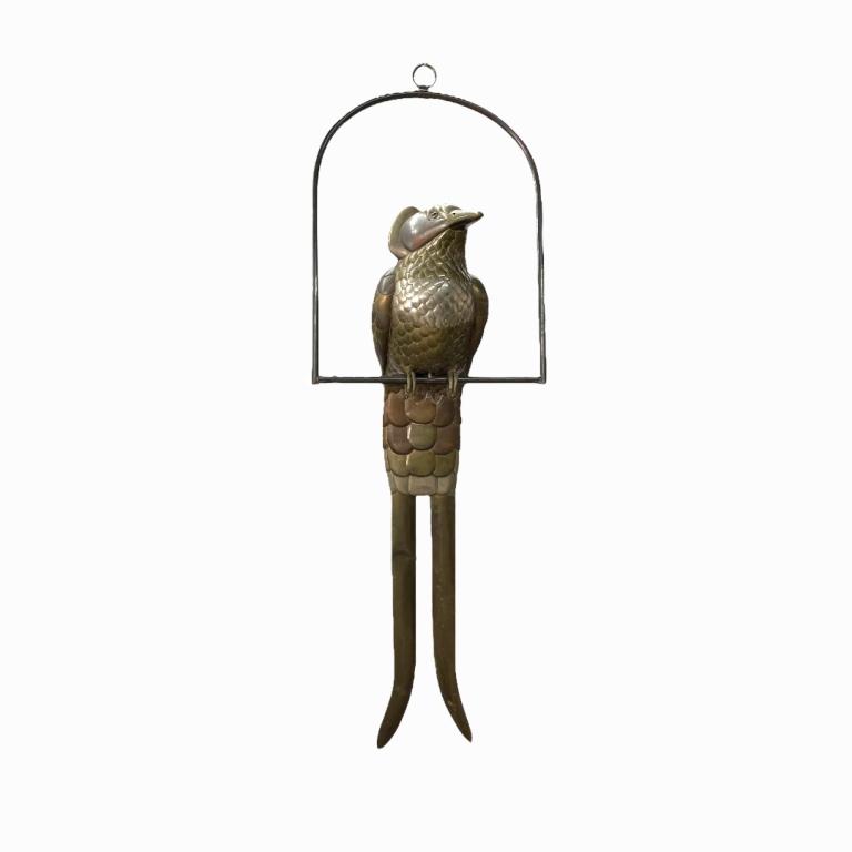 Sergio Bustamante Hanging Brass Bird (1 of 3)