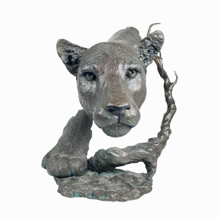 Mark Hopkins (AMERICAN / COLORADO / GEORGIA, 20TH /21st century) original heavy bronze sculpture (1 of 5)