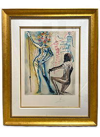 Salvador Dali (SPANISH / FRACE, 1904 - 1989) artist proof color lithograph titled "The Ballet of the (1 of 5)