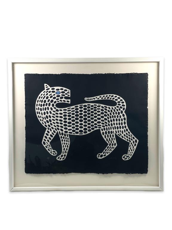 Victor Vasarely lithograph. Measures 49 inches wide x 42 inches high. (1 of 5)