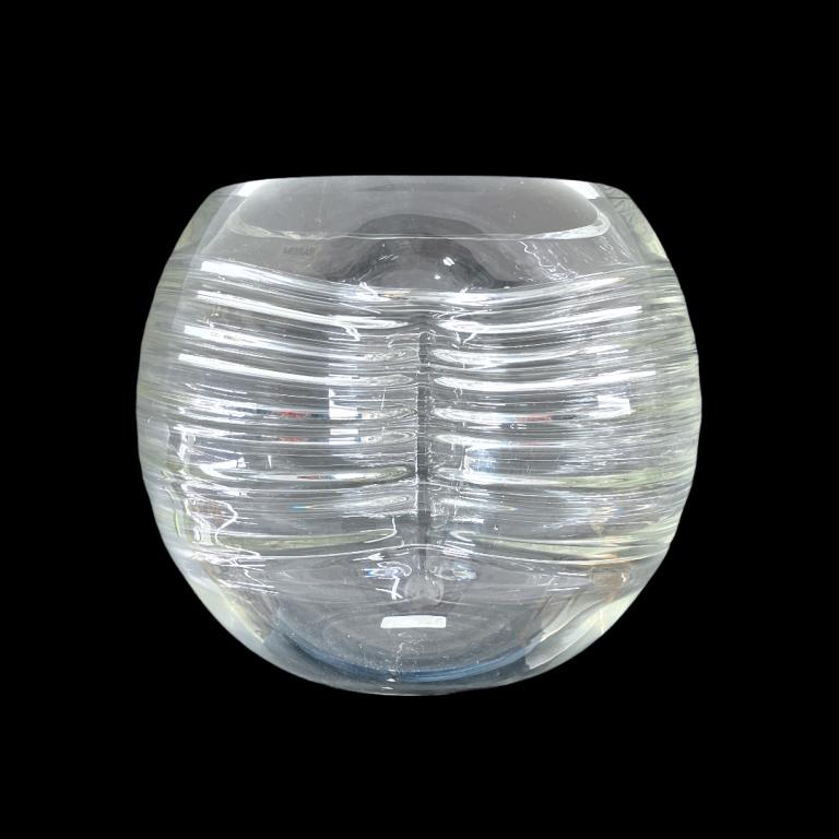 Barbini Ogetti Murano Ribbed Pinched Art Glass Vas (1 of 4)