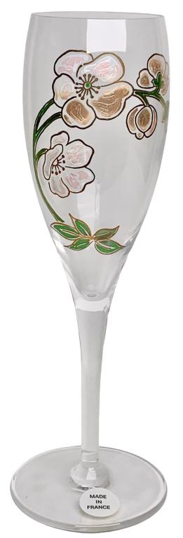 Set of 4 French Perrier-Jouet Champagne Glasses (1 of 4)