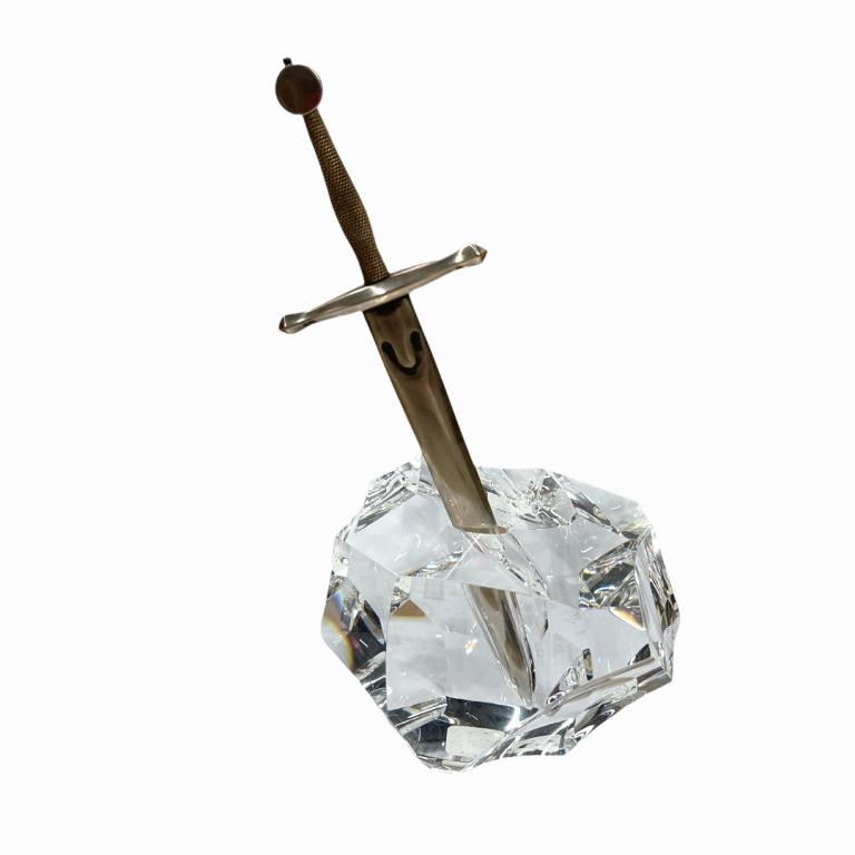 Steuben Excalibur Letter Opener & Paperweight Base (1 of 5)