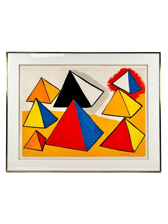 Alexander Calder " Homage To Euclid " Lithograph. (1 of 11)