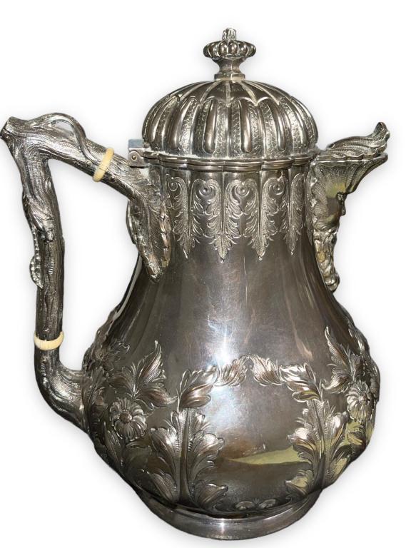 Antique Hayden & Whilden STERLING Milk Pitcher (1 of 4)