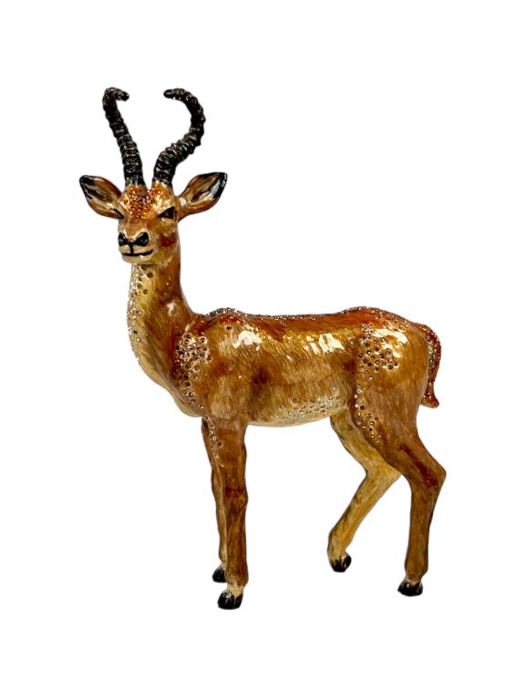 JAY STRONGWATER GAZELLE JUMGLE ANIMAL FIGURINE (1 of 6)
