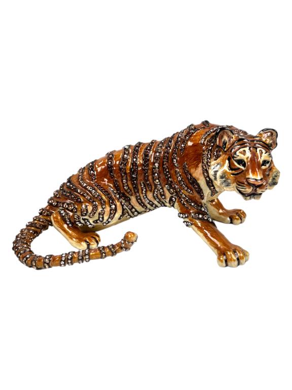 AUTHENTIC JAY STRONGWATER TIGER FIGURINE (1 of 7)