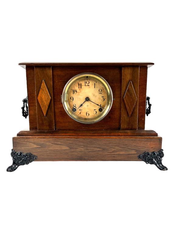 Vintage Wood Table Top Clock (1 of 5)