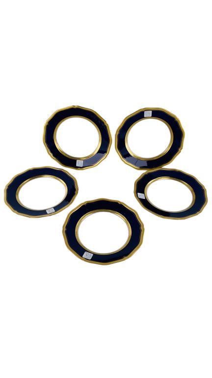 Set Of 5 Raynaud Dinner Plates (1 of 6)