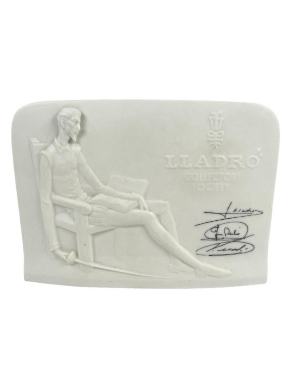 LLADRO CHARTER MEMBER Plaque #01017601 Don Quixote (1 of 5)