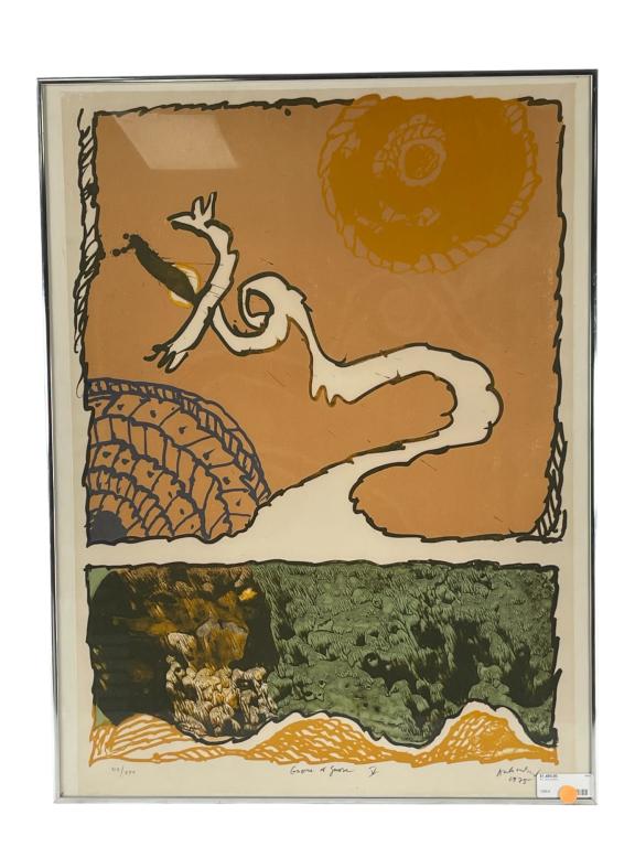 INCREDIBLE 1975 LITHOGRAPH SIGNED BY ARTIST (1 of 7)