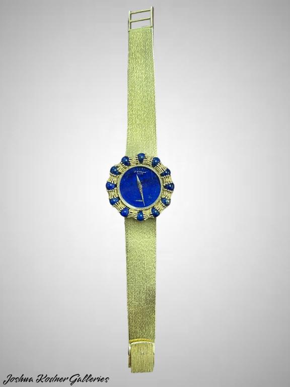 CHOPARD GENEVE LADIES 18K YELLOW GOLD LAPIZ WATCH (1 of 5)