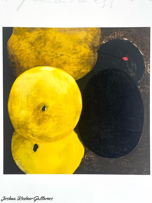 DONALD SULTAN(B.1951) LIMITED ED 1994 SCREENPRINT (1 of 5)