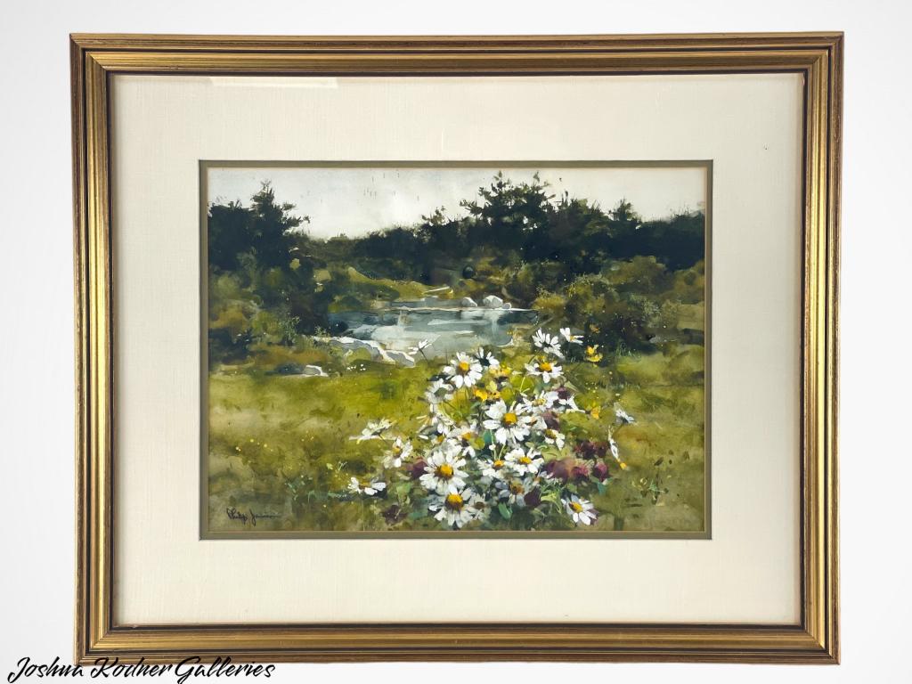 PHILIP JAMISON(AMERICAN, B. 1923) WATERCOLOR: PHILIP JAMISON(AMERICAN, B. 1923) WATERCOLOR Nationally known for his watercolors of Maine and Pennsylvania, Philip Jamison's work is eagerly purchased by collectors across the country. FROM NEWMAN GA