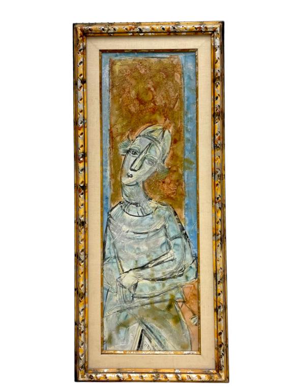 "Untitled" by Moshe Katz Mixed Media on Canvas (1 of 7)