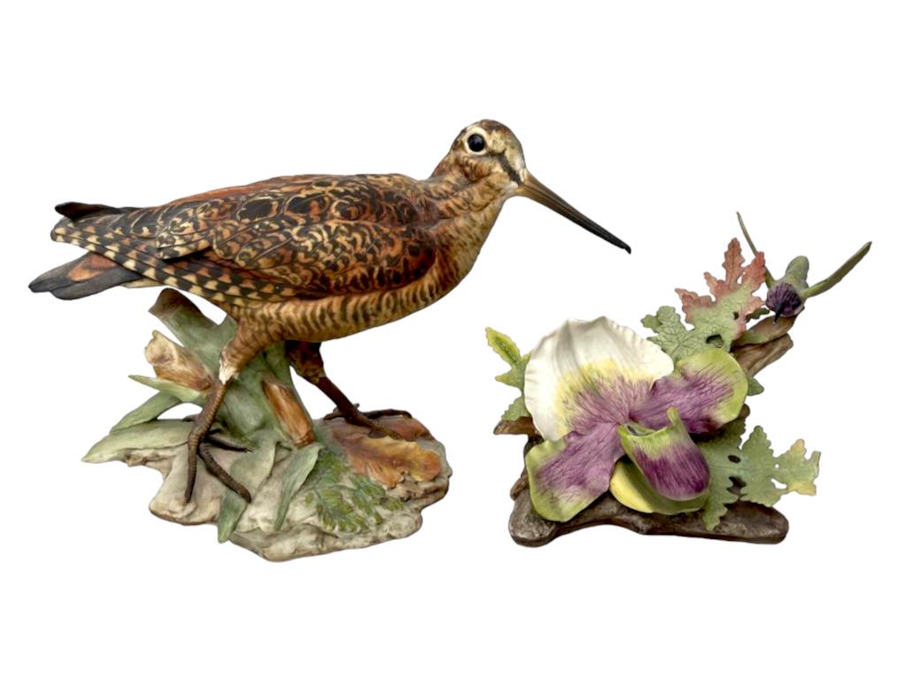 Pair Of Porcelain Birds Figurines (1 of 3)