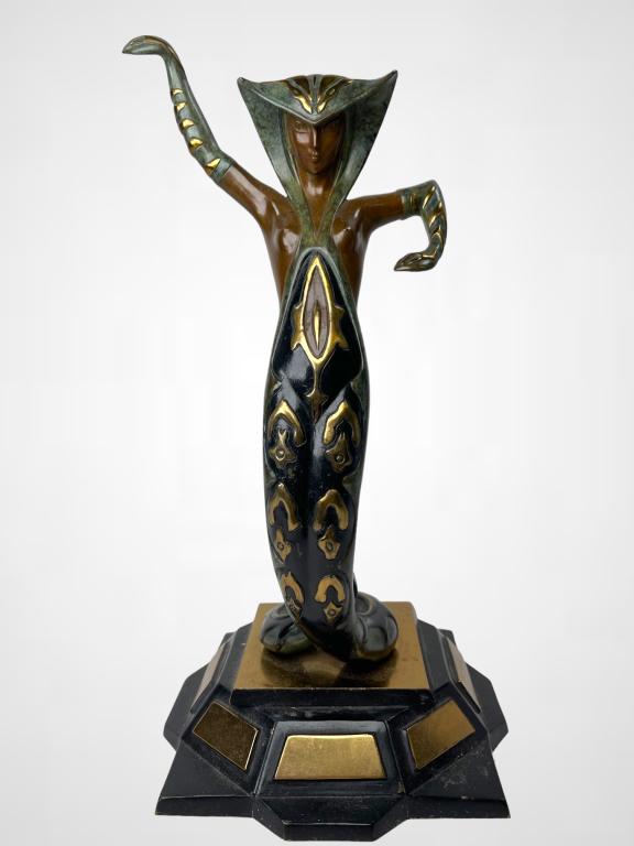1980s Erte "La Jalousie" Art Deco Bronze Sculpture (1 of 5)