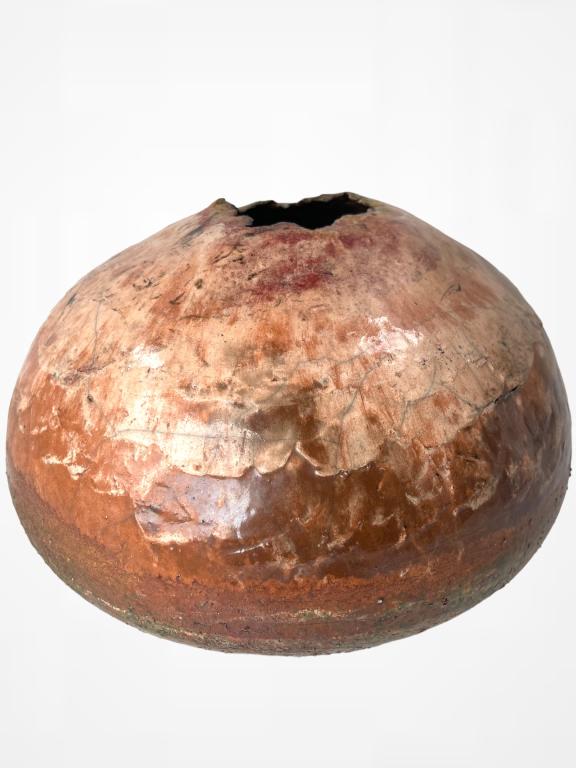 Mid Century Modern Bronze Signed "Dnevins" Vase (1 of 3)