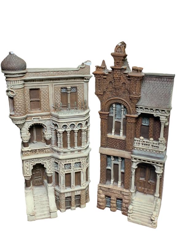 Pair of Zani Jacobsen Plaster Relief Sculpture (1 of 20)