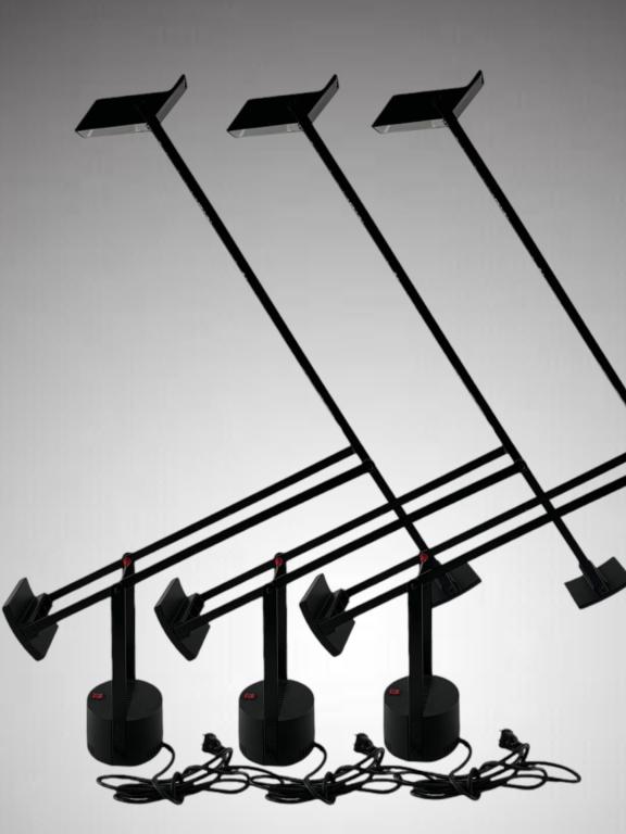 Three Richard Sapper for Artemide Tizio Task Lamps (1 of 7)