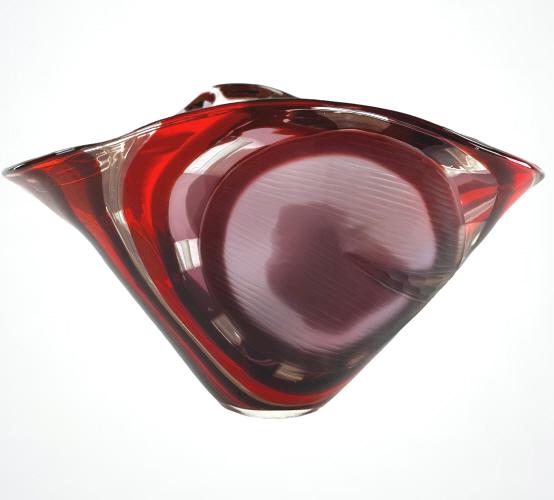 Afro Celotto (Venice, B.1963) Art Glass Vase. Purchased 8/18/17. 1 of 1. retail: $3,900.00 "Tulip" (1 of 7)