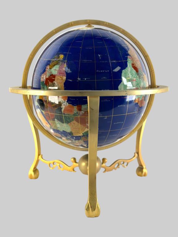 Gemstone Lapis Lazuli Globe (1 of 3)