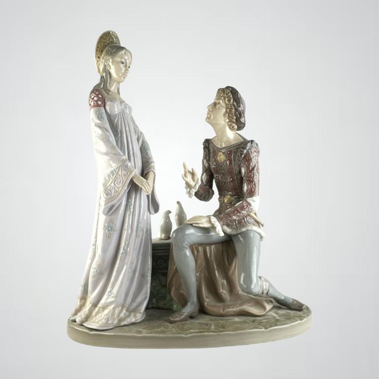Lladro Porcelain Figurine Vows #1434, 12"H (1 of 4)