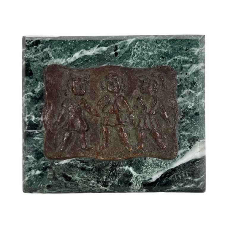 Chaim Gross (American, 1904-1991) "Three Girls" (1 of 3)