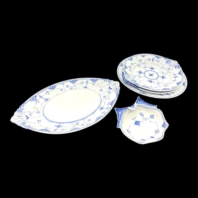 5Pcs Royal Copenhagen Porcelain Serving Dishes (1 of 5)
