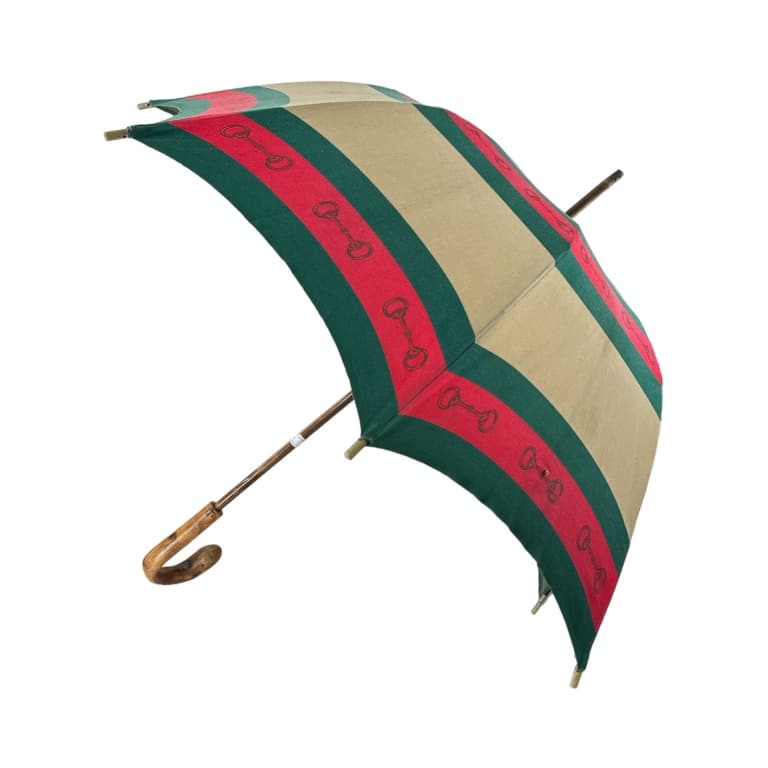 Vintage GG Canvas Doorman's Gucci Umbrella (1 of 4)