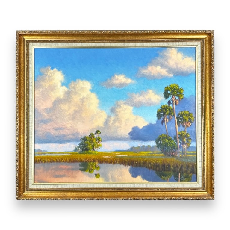 Don D. Brown, Florida Highwaymen Landscape O/C (1 of 4)