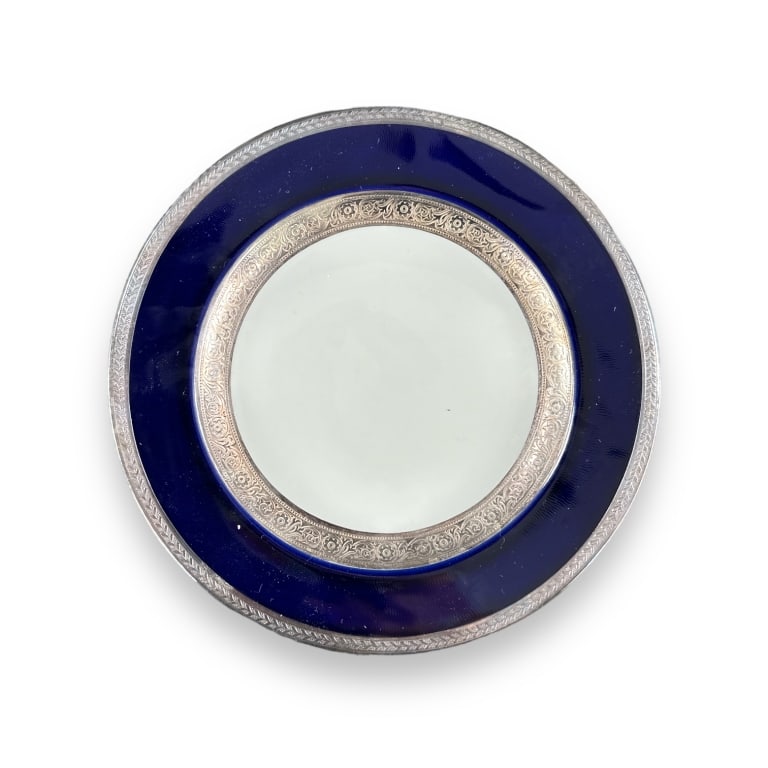 12 Rosenthal For Ovington Bros Silver Rim Plates (1 of 4)