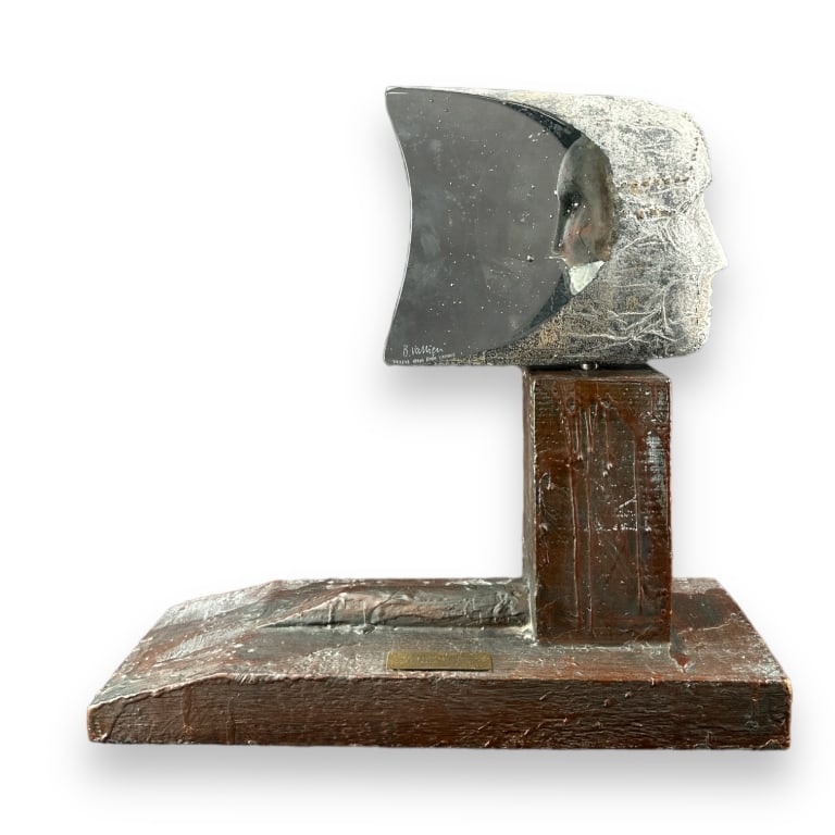 Bertil Vallien (SWEDISH / UNITED STATES / CALIFORNIA, Born 1938) most interesting and heavy solid (1 of 5)