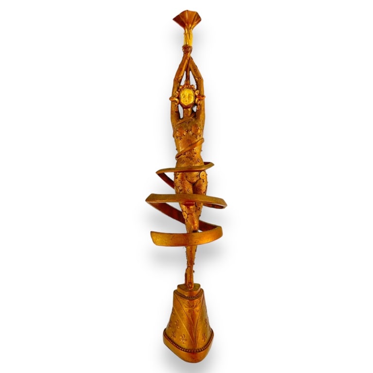 Manner of Dimitri Haralamb Chiparus (RUSSIAN / FRANCE, 1886 - 1947) resin sculpture depicting an Art (1 of 3)