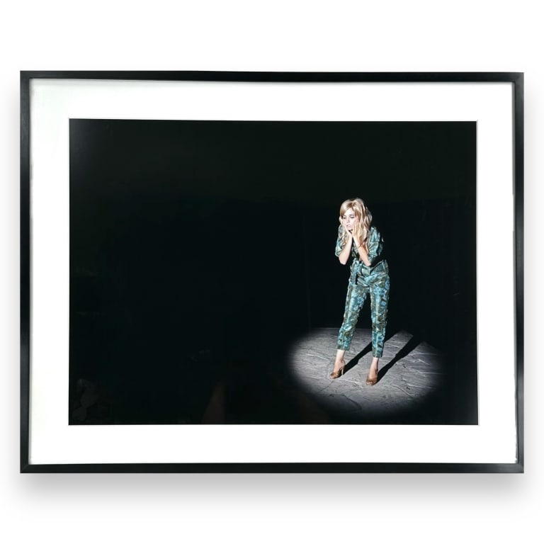 Alex Prager (UNITED STATES / CALIFORNIA / UNITED KINGDOM, Born 1979) chromogenic print depicting a: Alex Prager (UNITED STATES / CALIFORNIA / UNITED KINGDOM, Born 1979) chromogenic print depicting a woman titled "Jackie" executed circa 2007. Probably signed and numbered to verso of paper. Fom our re
